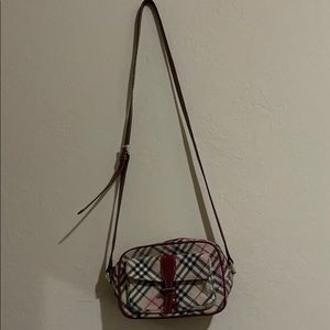 Authentic Burberry London Blue Label crossbody bag